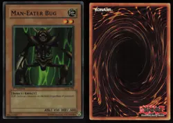 Man-Eater Bug LOB-108 WAVY Super Rare 1st Edition Yu-Gi-Oh - Image 3