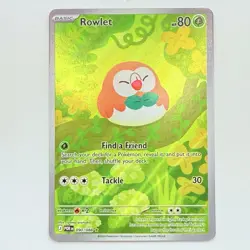 Rowlet 090/088 ENGLISH Perfect Order POR Full Art Pokemon TCG NM - Image 5