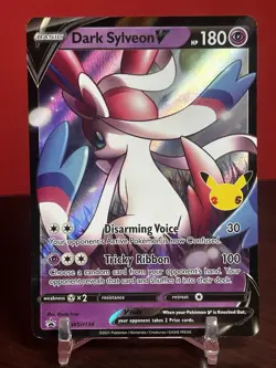 Dark Sylveon V SWSH134 SWSH: Sword & Shield Promo Cards Holo - Image 1
