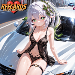 ❤RAIDEN SHOGUN - Goddess Story Anime Waifu Card - MIDNIGHT GIRL UR-011 GENSHIN - Image 3