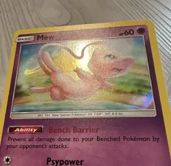 Pokemon Card Mew Unbroken Bonds 76/214 Holo Rare - Image 2
