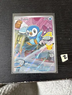 Piplup 042 MEP Mega Evolution Promo Card NM (2) - Image 1