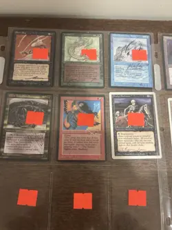 Mixed Vintage Magic The Gathering Card Lot Hand Signed Cards MP-LP RARE FIND - Image 4