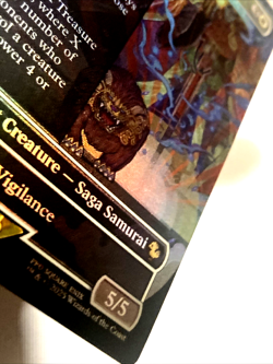MTG Summon: Yojimbo (Borderless Foil) Commander: Final Fantasy 196 NM - Image 3