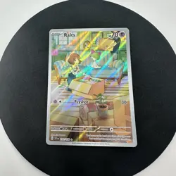 Ralts 211/198 Scarlet & Violet Illustration Rare Holo Pokemon Card - Image 1