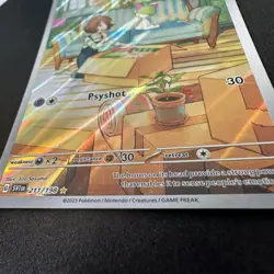 Ralts 211/198 Scarlet & Violet Illustration Rare Holo Pokemon Card - Image 3