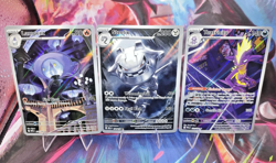 Pokemon TCG 3 Card Lot Steelix Toxtricity + Lampent Illustration Rare Full Arts - Image 1