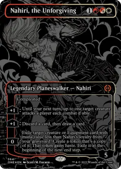 Nahiri, the Unforgiving (Oil Slick Raised Foil) [ONE - 364] - Image 1