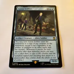 Auton Soldier – NM/M – UB: Doctor Who – MtG - Image 1