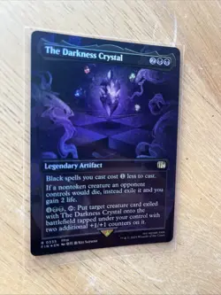 Magic The Gathering The Darkness Crystal Borderless Foil Final Fantasy - Image 2