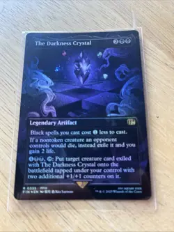 Magic The Gathering The Darkness Crystal Borderless Foil Final Fantasy - Image 3