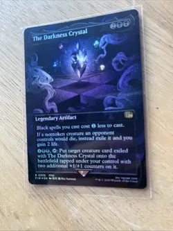 Magic The Gathering The Darkness Crystal Borderless Foil Final Fantasy - Image 4