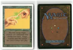 Instill Energy Revised Edition Magic: The Gathering Uncommon Lightly Played - Image 3
