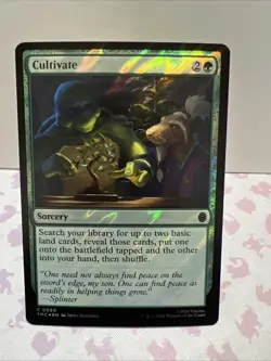Cultivate (Surge Foil) Commander: Teenage Mutant Ninja Turtles Foil - Image 1