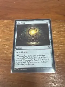 MTG Sol Ring Aetherdrift Commander 57 U NM - Image 1