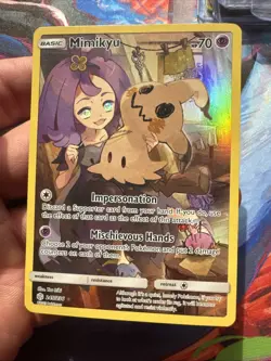 Mimikyu (Secret) 245/236 Sm-Cosmic Eclipse Holo MP baby Crease On Front Of Card - Image 5