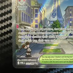 Lumiose City Holo ME03: Perfect Order 111/088 NM Pokemon Card - Image 4