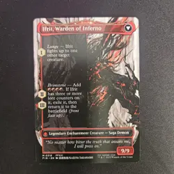 Clive, Ifrit's Dominant (Borderless) - NM - Final Fantasy - MTG - Image 2