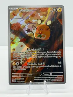 Pokemon TCG Dedenne - 093/088 - ME03: Perfect Order - Illustration Rare - Image 1