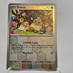 Pokemon - Eevee 050/064 - Shrouded Fable Reverse Holo - Image 1