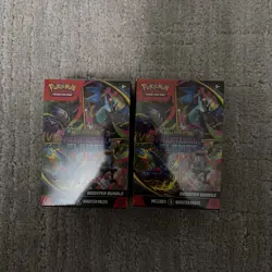 Pokemon TCG Mega Evolution/Phantasmal Flames Booster Bundle Lot Of 2 W/6 Pack ea - Image 1
