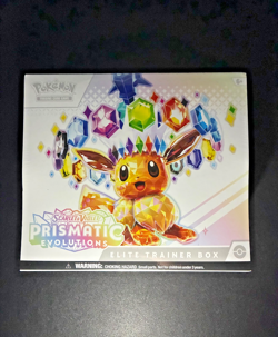 Pokemon Prismatic Evolutions ETB Elite Trainer Box Brand New Factory Sealed - Image 1