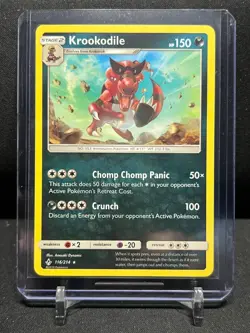 Krookodile 116/214 Rare Pokemon 2019 SM Unbroken Bonds NM - Image 1