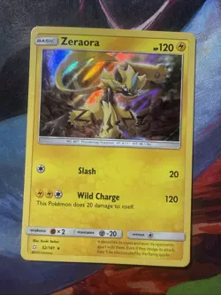 Zeraora #52 Pokemon Team Up NM HOLO - Image 1