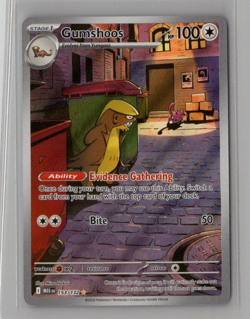 Gumshoos - 153/132 - Pokemon TCG Mega Evolution Illustration Rare NM - Image 1