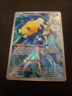 Pokemon TCG Misty's Psyduck Destined Rivals 193/182 Illustration - Image 1