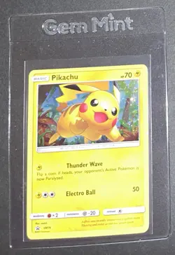 Pikachu Holo SM76 Promo - Shining Legends Pokemon - Image 3