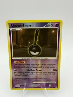 Pokemon Unown (U) Legends Awakened Uncommon Reverse Holo 70HP #82/146 English - Image 1