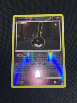 Pokemon TCG Unown ! 42/146 Legends Awakened Reverse Holo Lp - Image 2