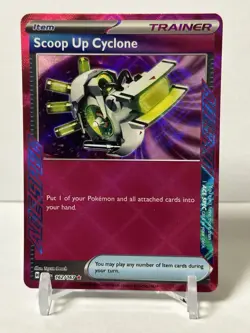 Pokemon TCG, Scoop Up Cyclone 162/167 - Twilight Masquerade - Ace Spec Trainer - Image 1