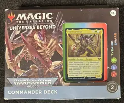 Magic the Gathering MTG Warhammer 40,000 - TYRANID SWARM Commander Deck - Image 1