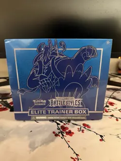 Pokemon Sword & Shield Battle Styles Elite Trainer Box Sealed 2021 English - Image 1