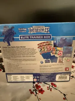 Pokemon Sword & Shield Battle Styles Elite Trainer Box Sealed 2021 English - Image 2