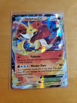Pokemon Delphox EX XY19 XY Holo ultra rare - Image 1
