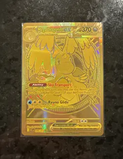 Mega Dragonite Ex 295/217 MEGA HYPER RARE POKEMON ASCENDED HEROES - Image 1
