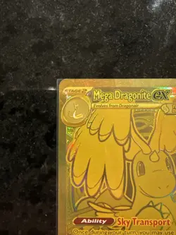 Mega Dragonite Ex 295/217 MEGA HYPER RARE POKEMON ASCENDED HEROES - Image 3
