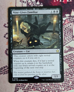 MTG Nine-Lives Familiar Foundations NM - Image 1