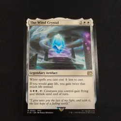 The Wind Crystal R 0043 Regular - Final Fantasy Magic the Gathering MTG Card -NM - Image 1