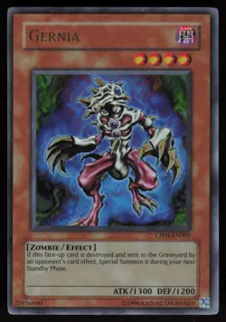 Gernia CP04-EN001 Ultra Rare Yu-Gi-Oh - Image 1