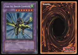 Gaia the Dragon Champion LOB-125 Secret Rare Yu-Gi-Oh - Image 3