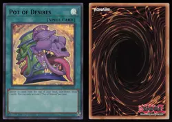 Pot of Desires TBC1-EN009 Ultra Rare The Pot Collection Yu-Gi-Oh - Image 3