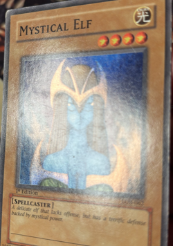 Yugioh: Mystical Elf - LOB-062 - Super Rare - 1st Edition - HP (US Print) - Image 5