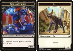 10 Token Cards - SINUOUS STRIKER / CAT - Hour of Devastation - Magic MTG FTG - Image 1