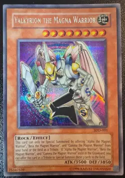 Valkyrion the Magna Warrior SDD-001 Stairway to the Destined Duel Holo Rare - Image 1