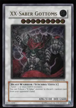 XX-Saber Gottoms (UTR) ANPR-EN044 Ultimate Rare Yu-Gi-Oh - Image 1