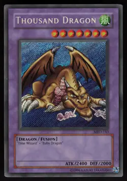 Thousand Dragon MRD-143 Secret Rare Metal Raiders Yu-Gi-Oh - Image 1